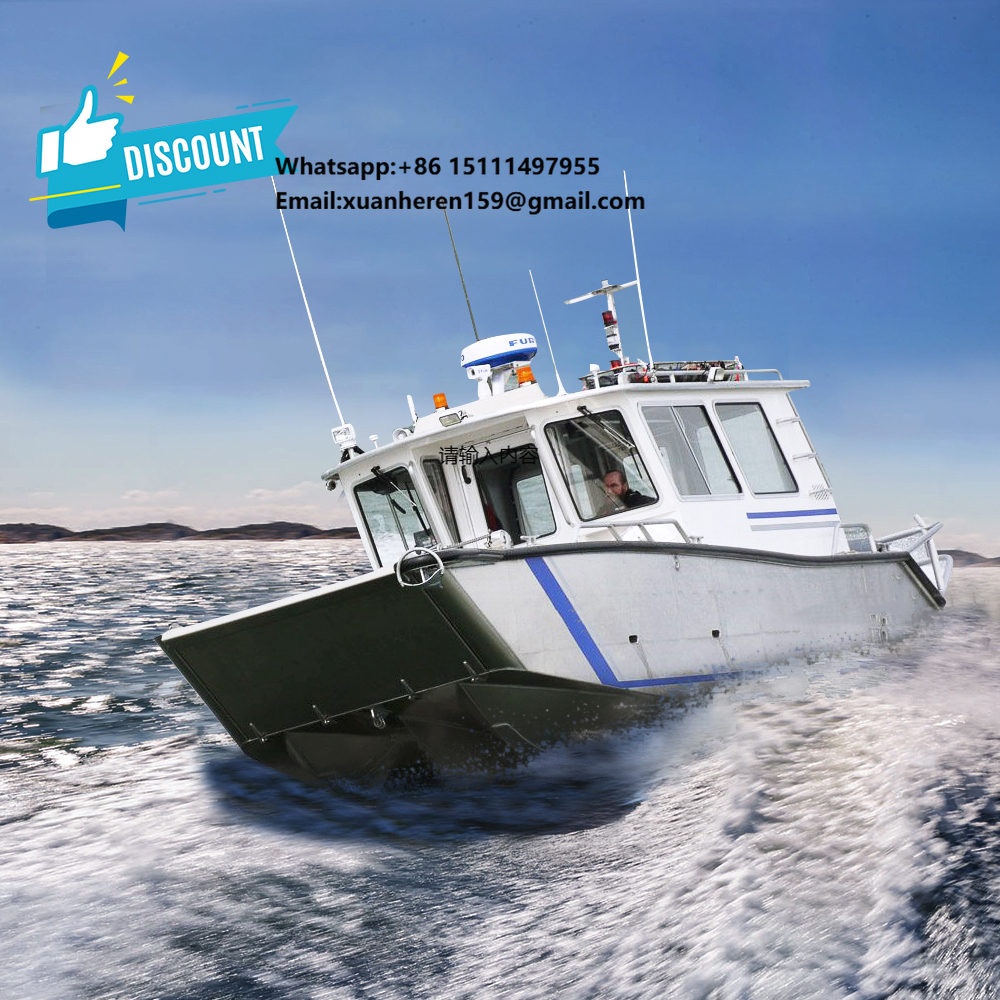 Fishing Boat Aluminum - Kinocean Angelkatamaran Landungsboot zum Verkauf –