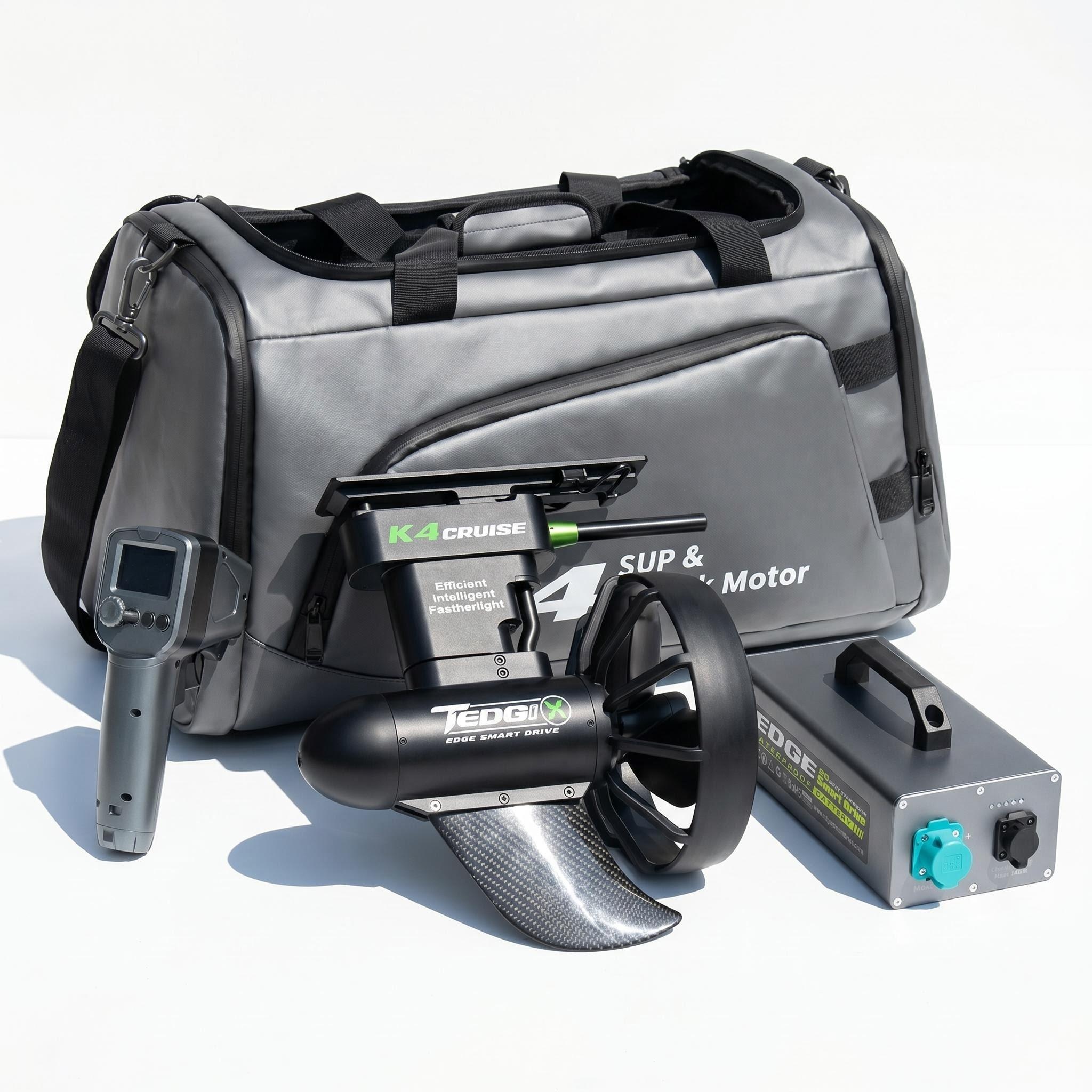 Fishing Boat Trolling Motor - TRIMIX Smart Drive K4C SUP Kajak-Motor