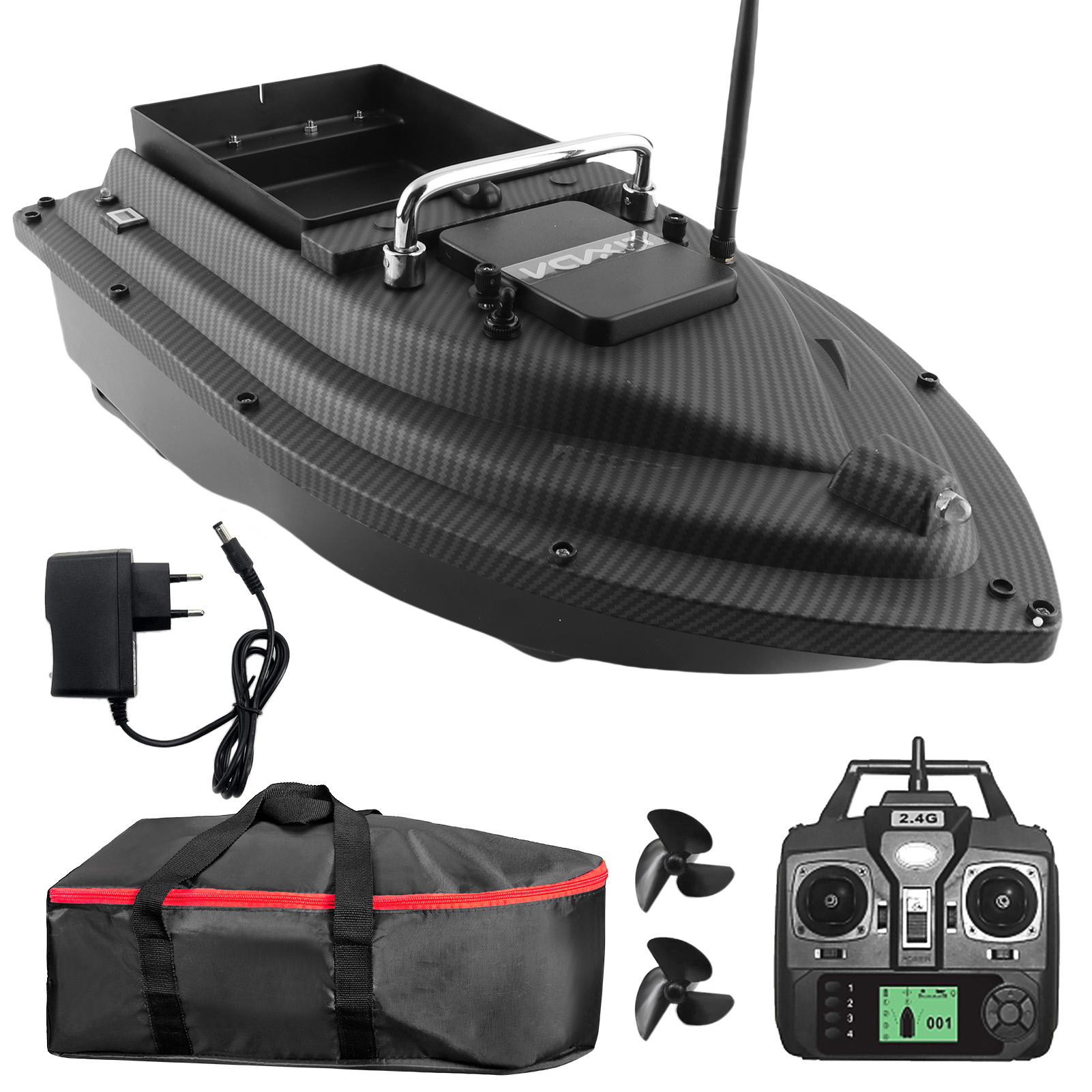 Fishing Boat Gps - Angelköderboot, GPS-Angelköderboot mit großem Köderbehälter, automatisches