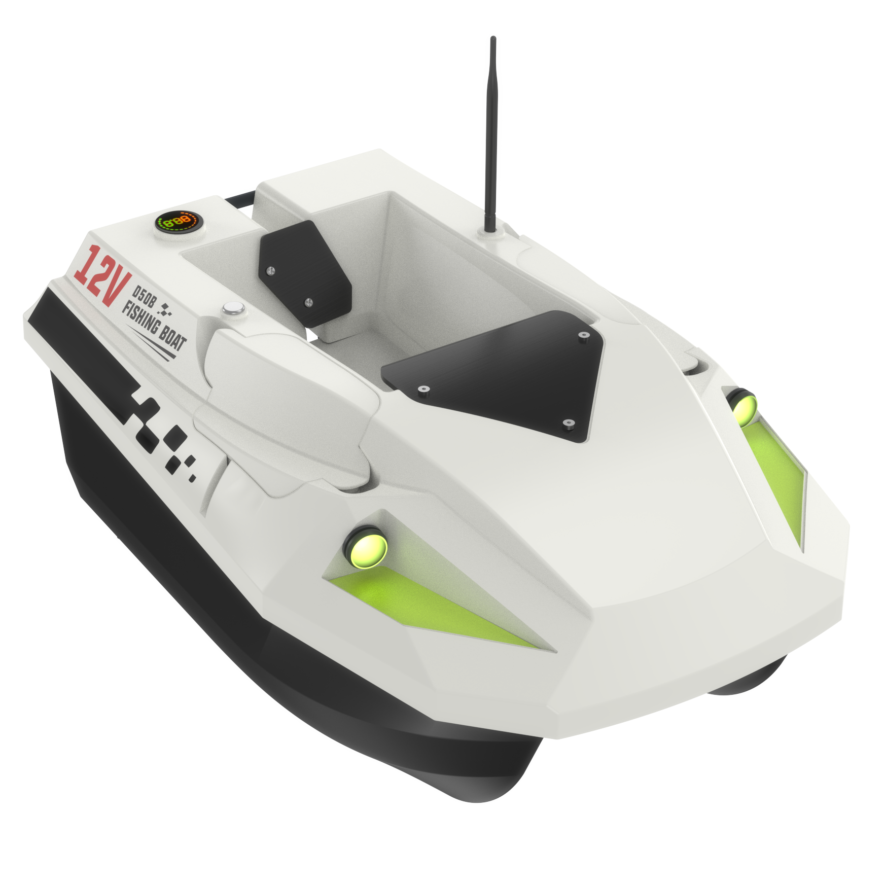 Fishing Boat Gps - Automatisches RC-Angelköderboot aus ABS-Kunststoff mit 100