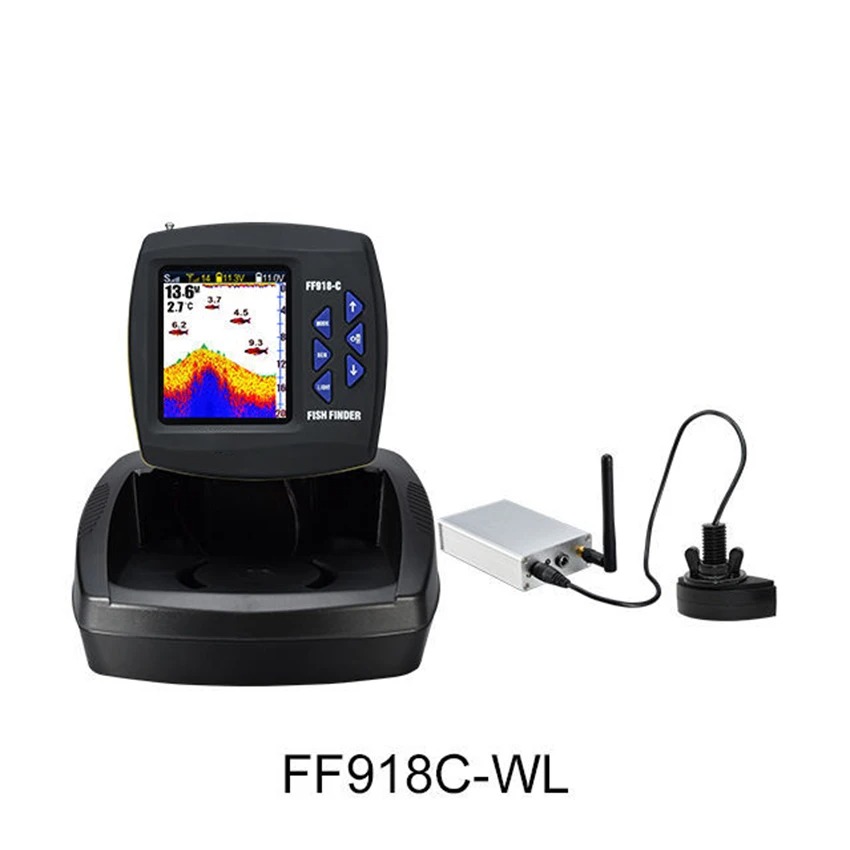 Fishing Boat Depth Finder - FF918-CWL Ferngesteuertes Köderboot Fischfinder 3,5
