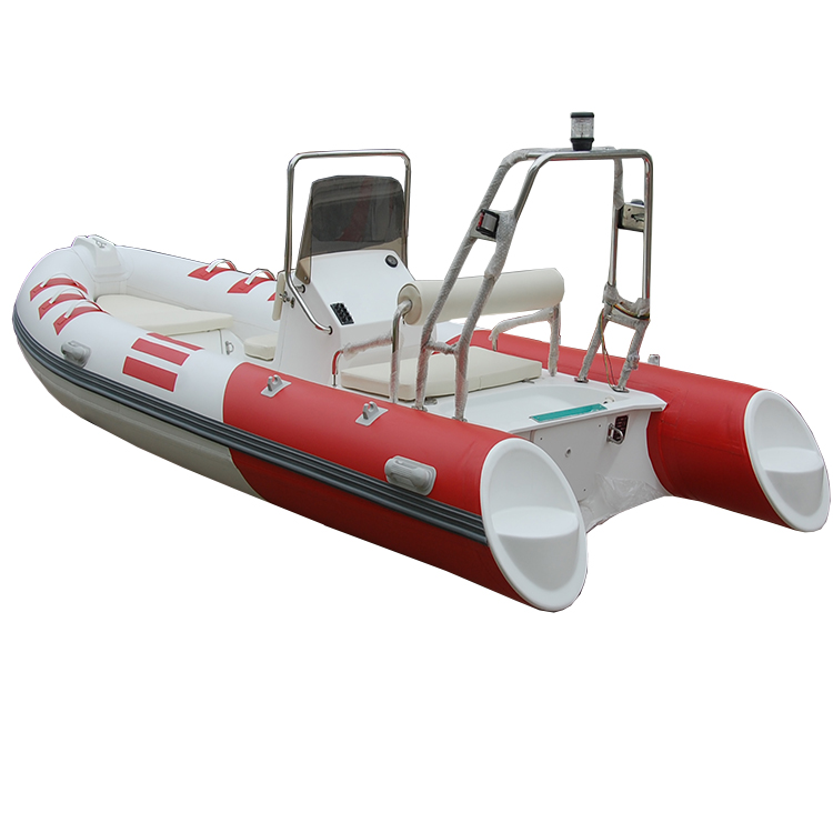 Fishing Boat Fiberglass - Zhenbo 480Hartboden Angeln Hypalon Aufblasbare Ruderboote