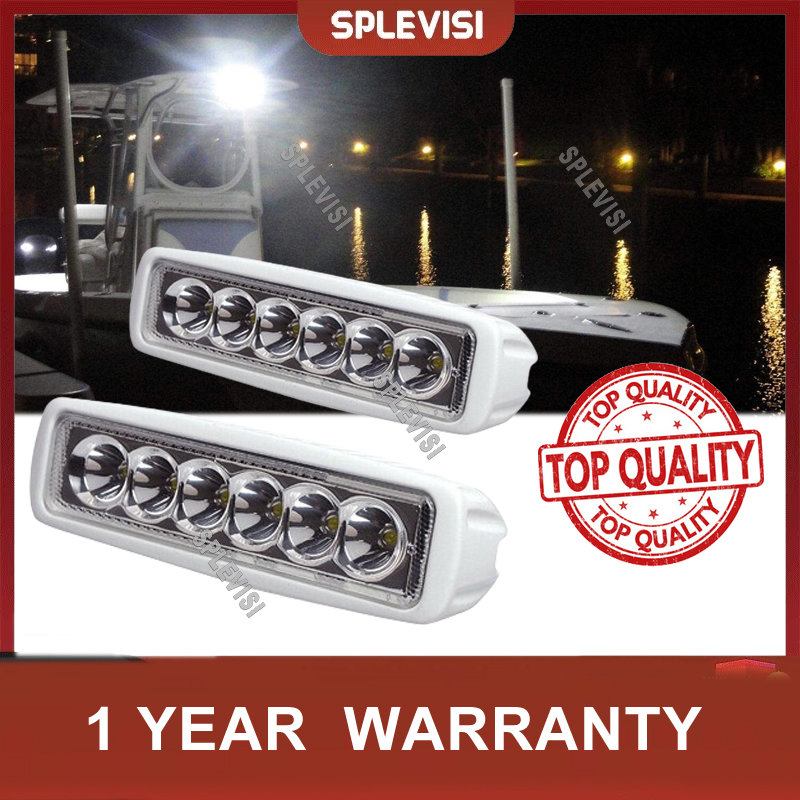 Fishing Boat Navigation Light - 2 stücke 12v 6 LED Deck