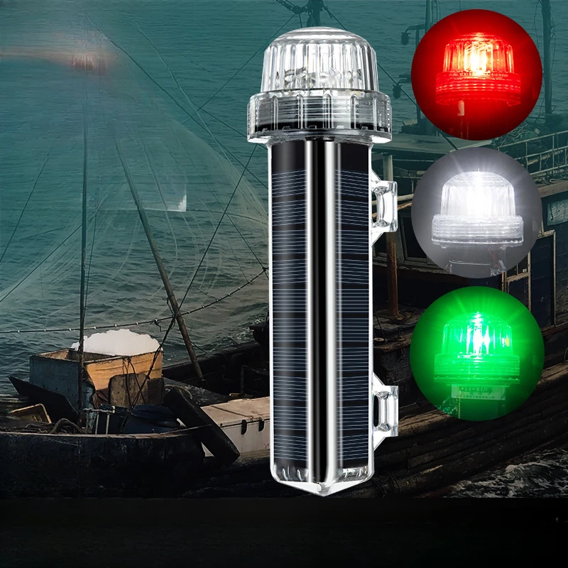 Fishing Boat Navigation Light - Neue Solar Ozean Signal Licht Navigation