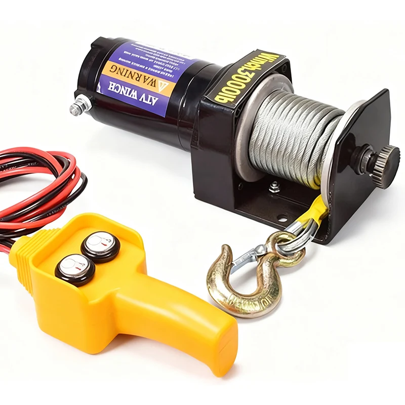 Fishing Boat Trailer - 12V 24V Tragbare Elektrische Seilwinde Stahlseilwinde