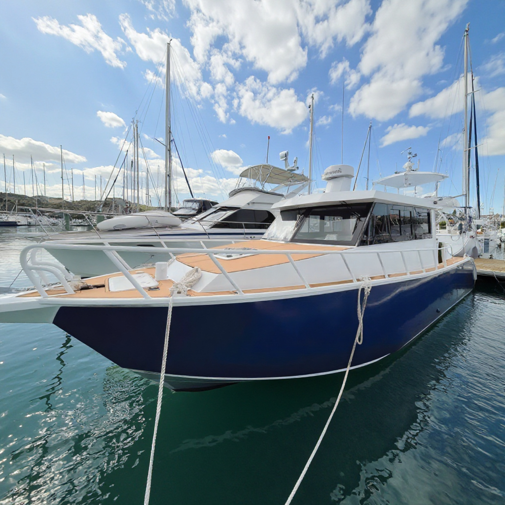 Fishing Boat Fiberglass - 9m 29,5ft Aluminium-Kabinen-Sportboot Luxuriöse geschweißte Aluminiumyacht