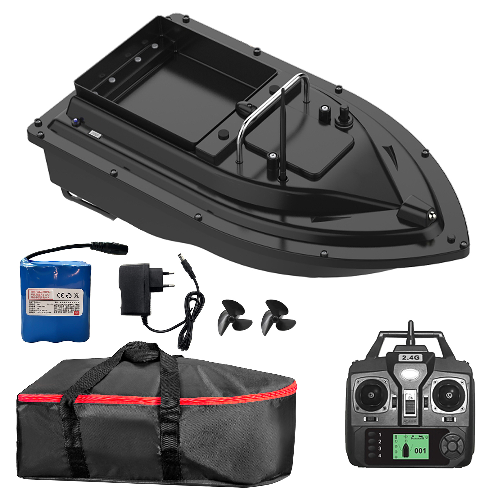 Fishing Boat Gps - D16E GPS-Angelköderboot mit großem Köderbehälter, automatisches