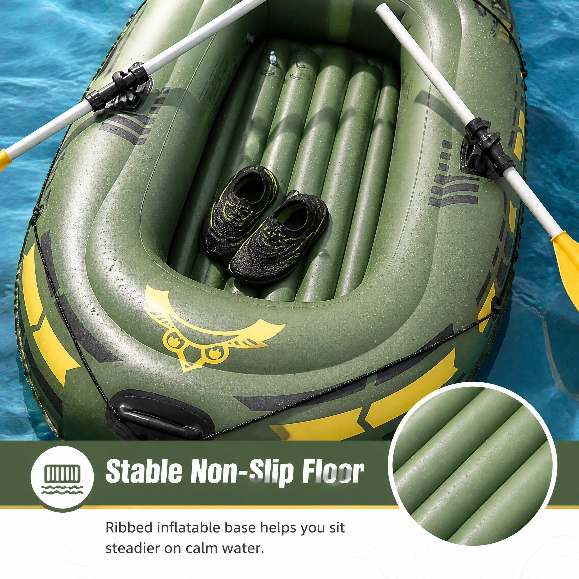 Aufblasbares Kajak für 2 Perso – Fishing Boat Paddle Bewertung und Preis
