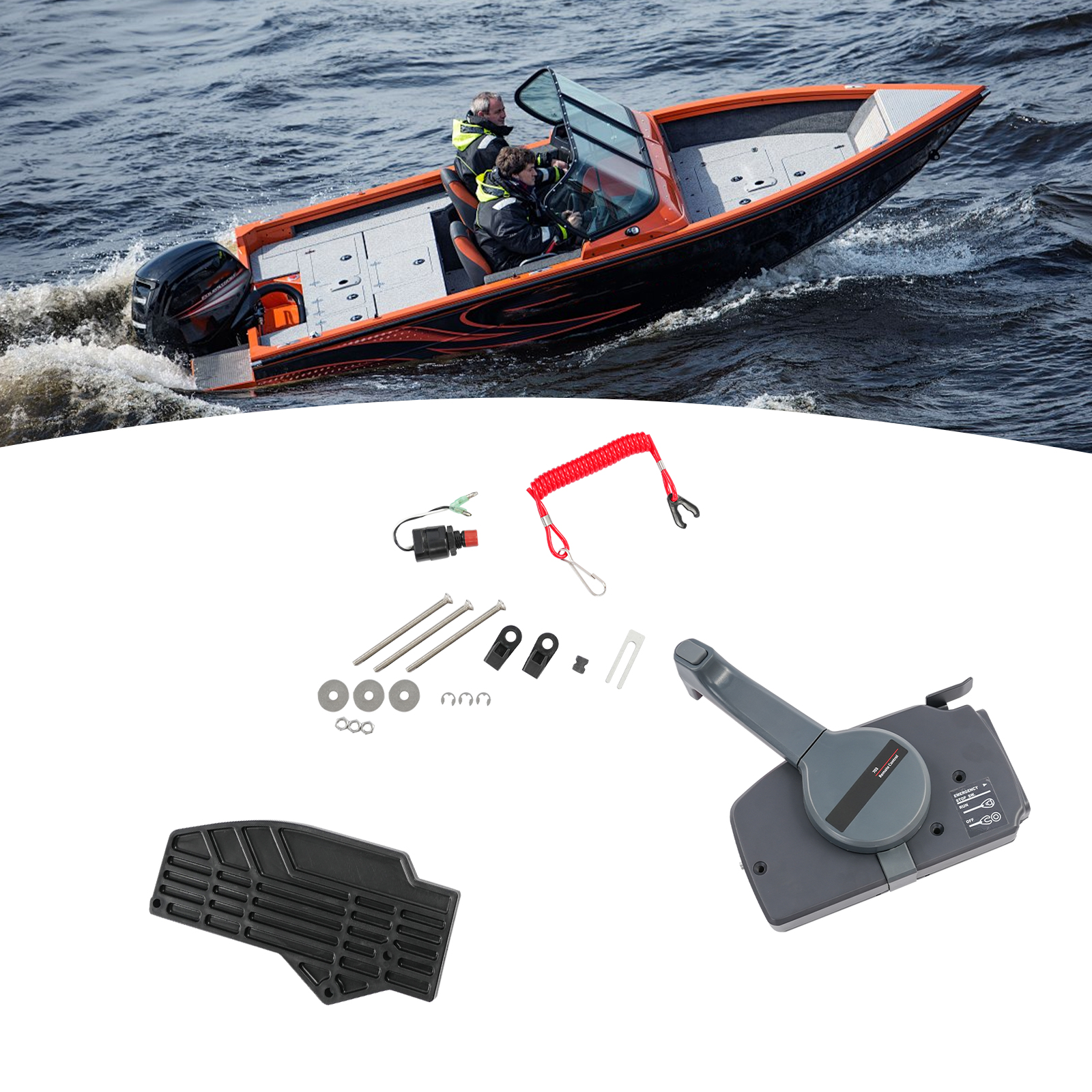 Außenbordmotor-Fernbedienungsb – Fishing Boat Outboard Motor Bewertung und Preis
