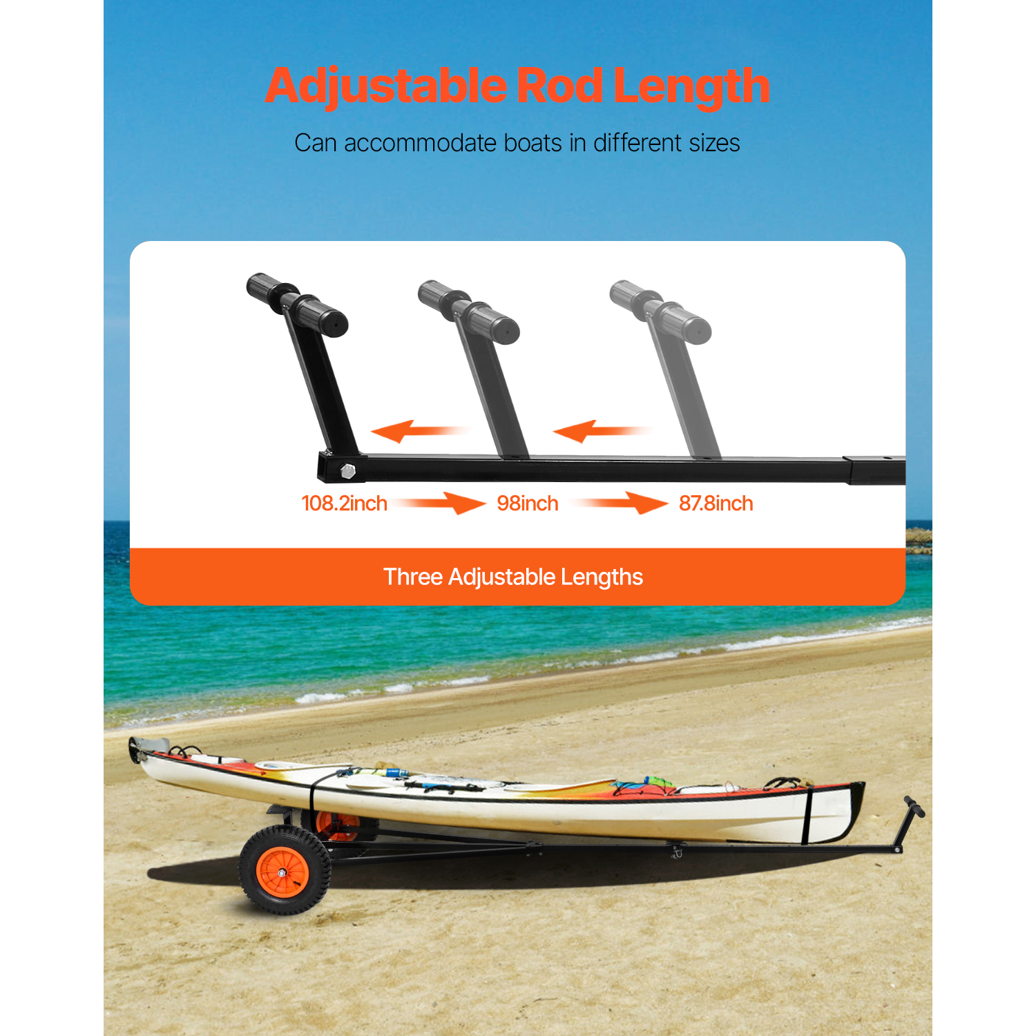 SucceBuy 420lbs Bootsanhänger  – Fishing Boat Trailer Bewertung und Preis
