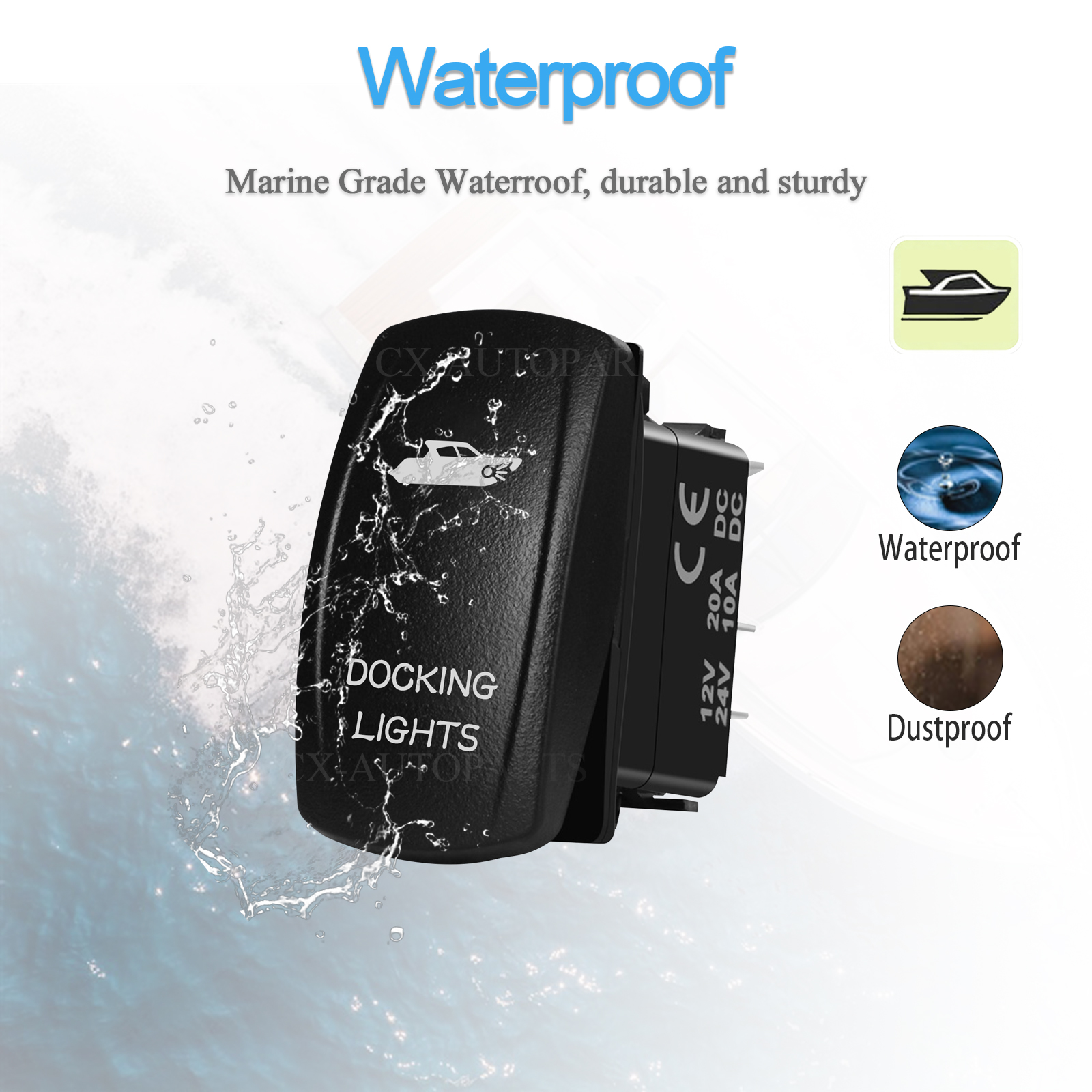 Marine-geeigneter IP66 Wippsch – Fishing Boat Anchor Bewertung und Preis