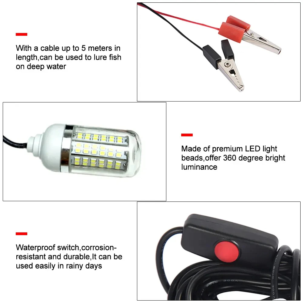 12 V Unterwasserlampe, 15 W, 1 – Fishing Boat Navigation Light Bewertung und Preis