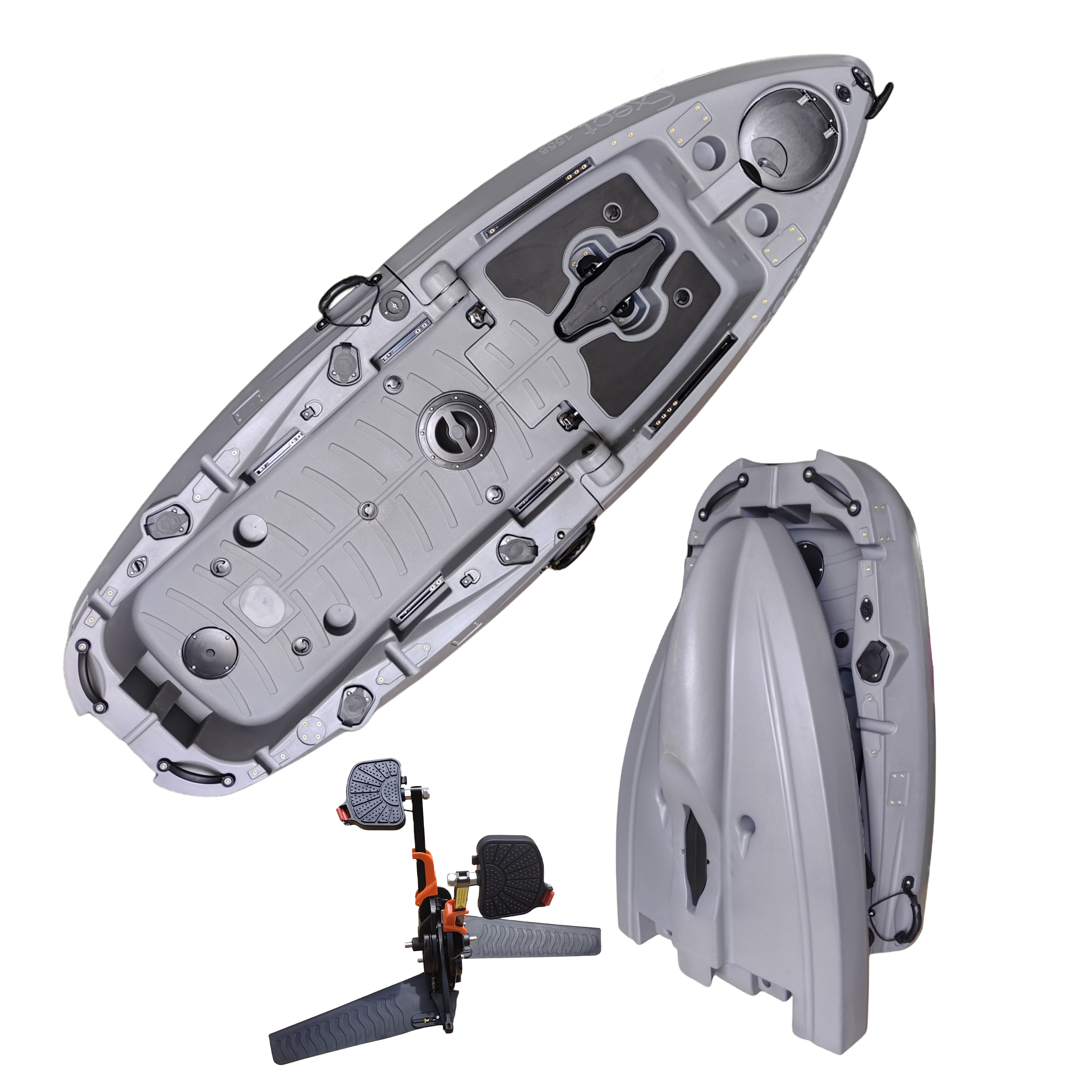Kunststoff-Kajak-Pedal, Kajak, – Fishing Boat Aluminum Bewertung und Preis