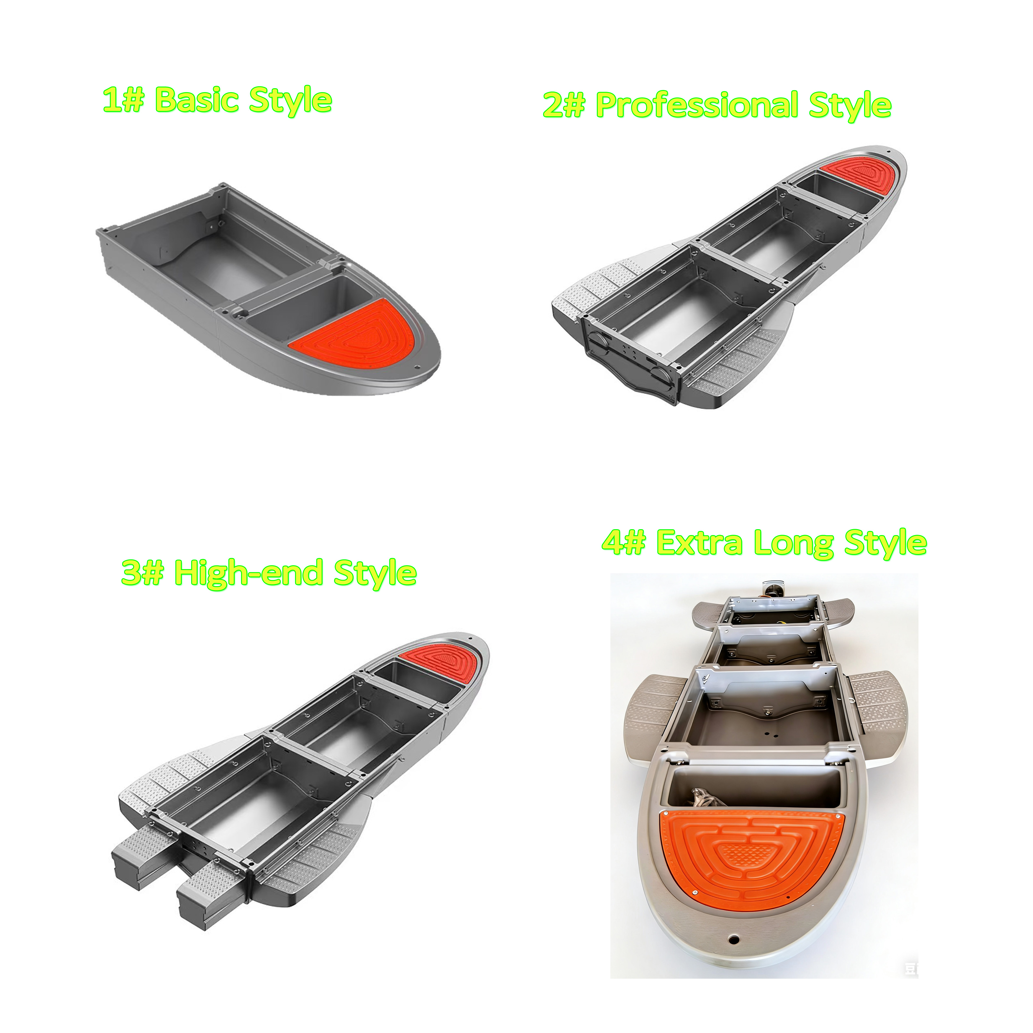 Hochwertiges, robustes, tragba – Fishing Boat Aluminum Bewertung und Preis