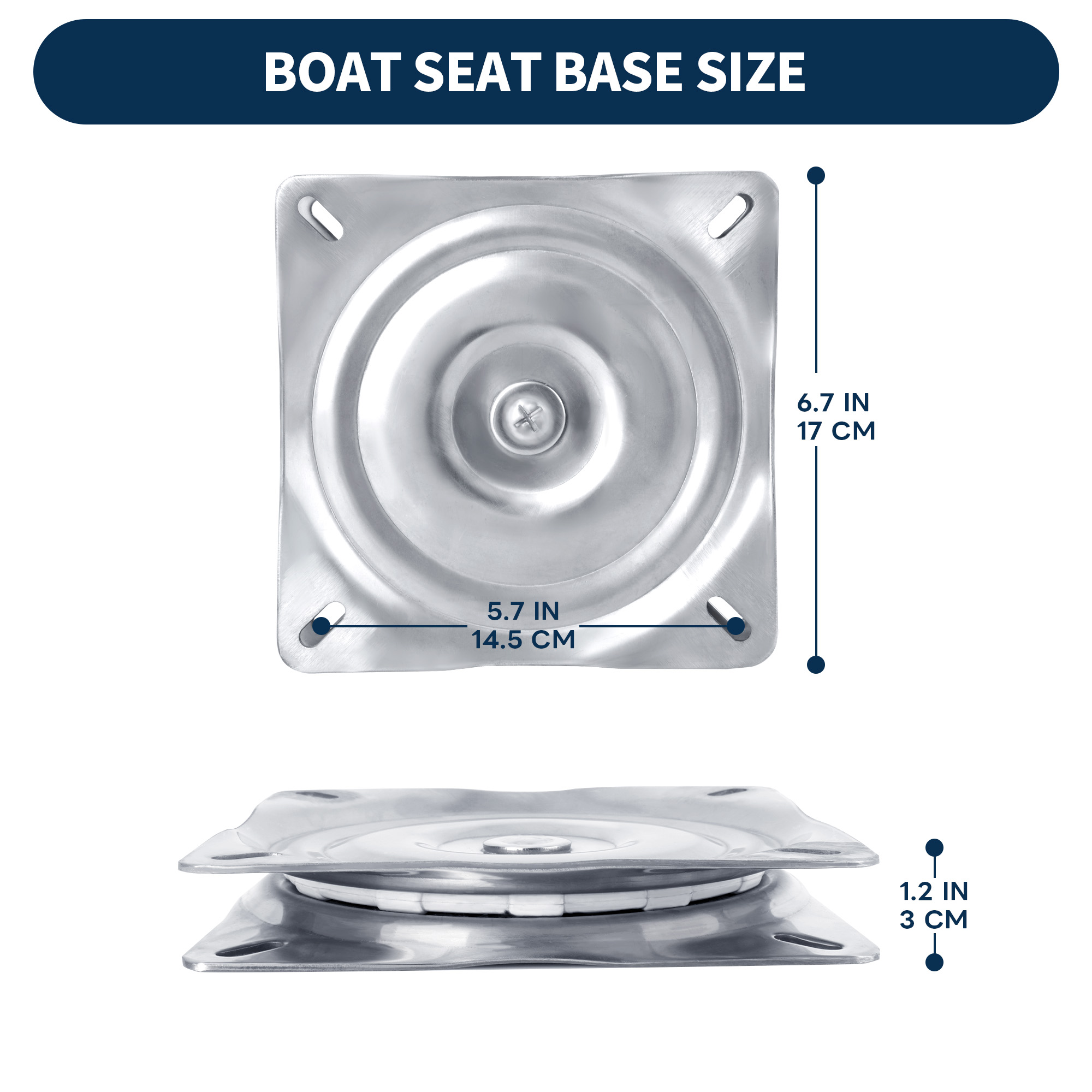 Bootssitzdrehgelenk, Sitzdrehp – Fishing Boat Steering Wheel Bewertung und Preis