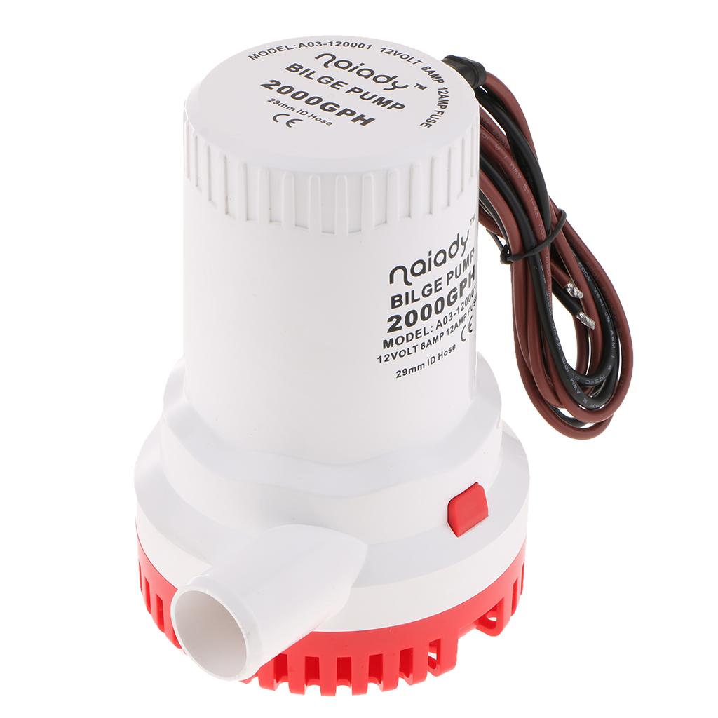Elektrische Bilgepumpe 2000GPH – Fishing Boat Bilge Pump Bewertung und Preis