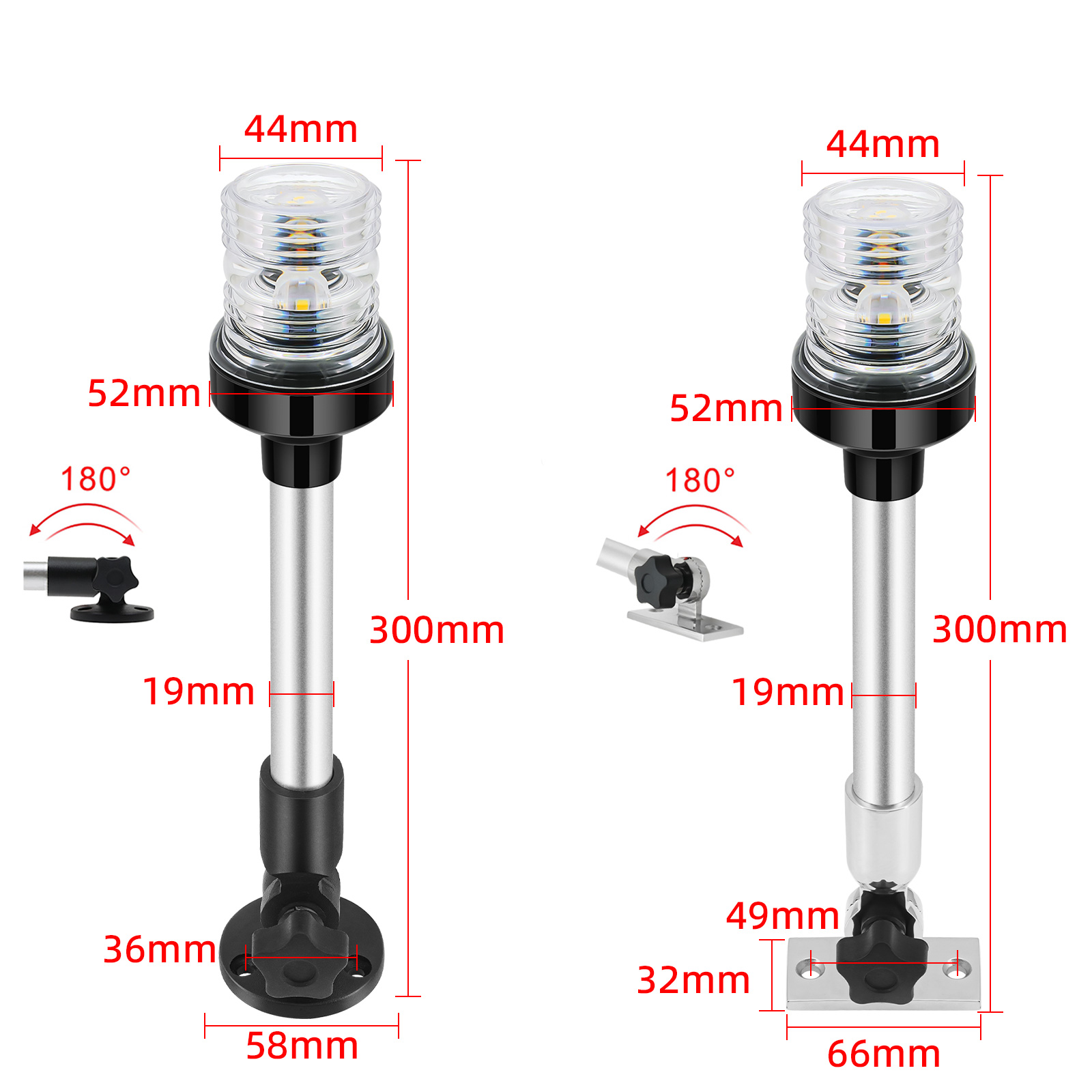 6/12 Zoll LED Faltbare Yacht-N – Fishing Boat Paddle Bewertung und Preis