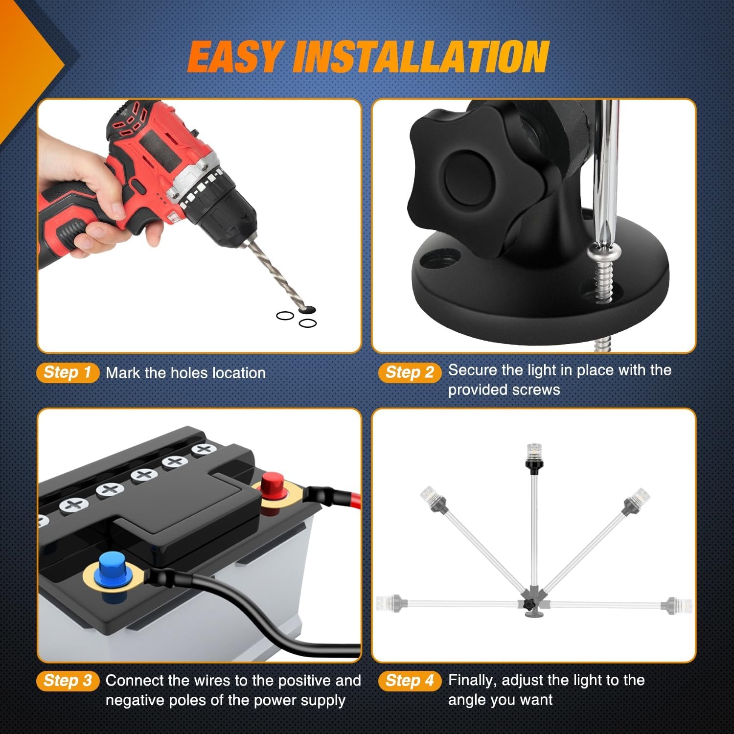 Nilight Marine Bootslicht 24 Z – Fishing Boat Navigation Light Bewertung und Preis