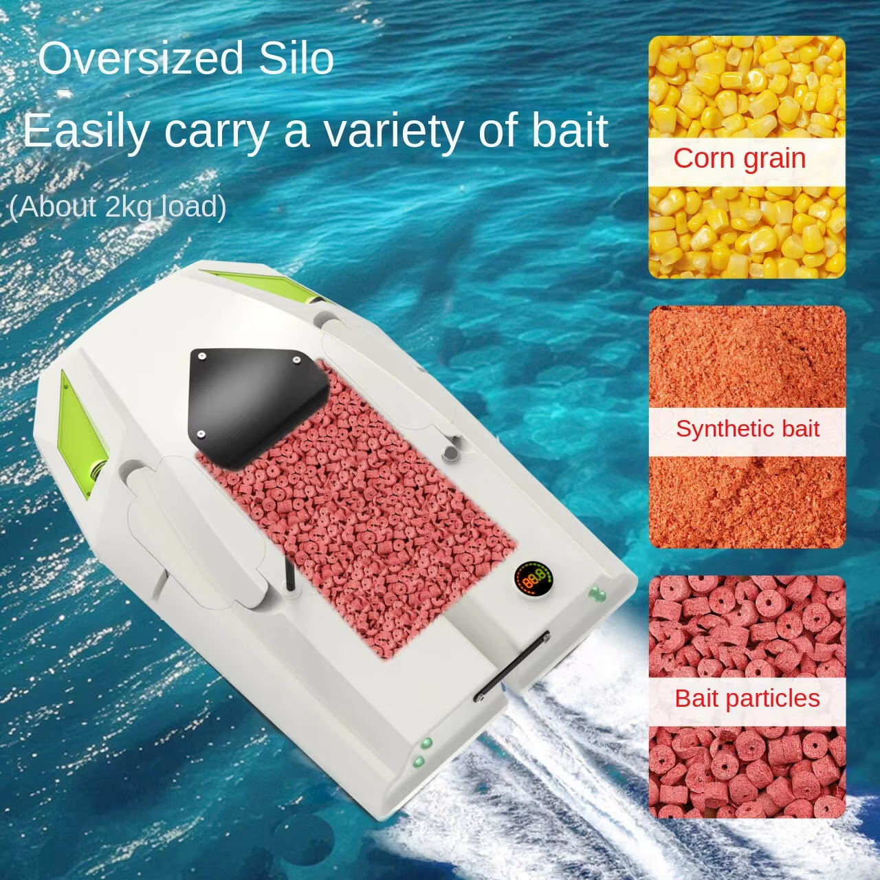 12V GPS RC Köderboot mit 100 P – Fishing Boat Gps Bewertung und Preis