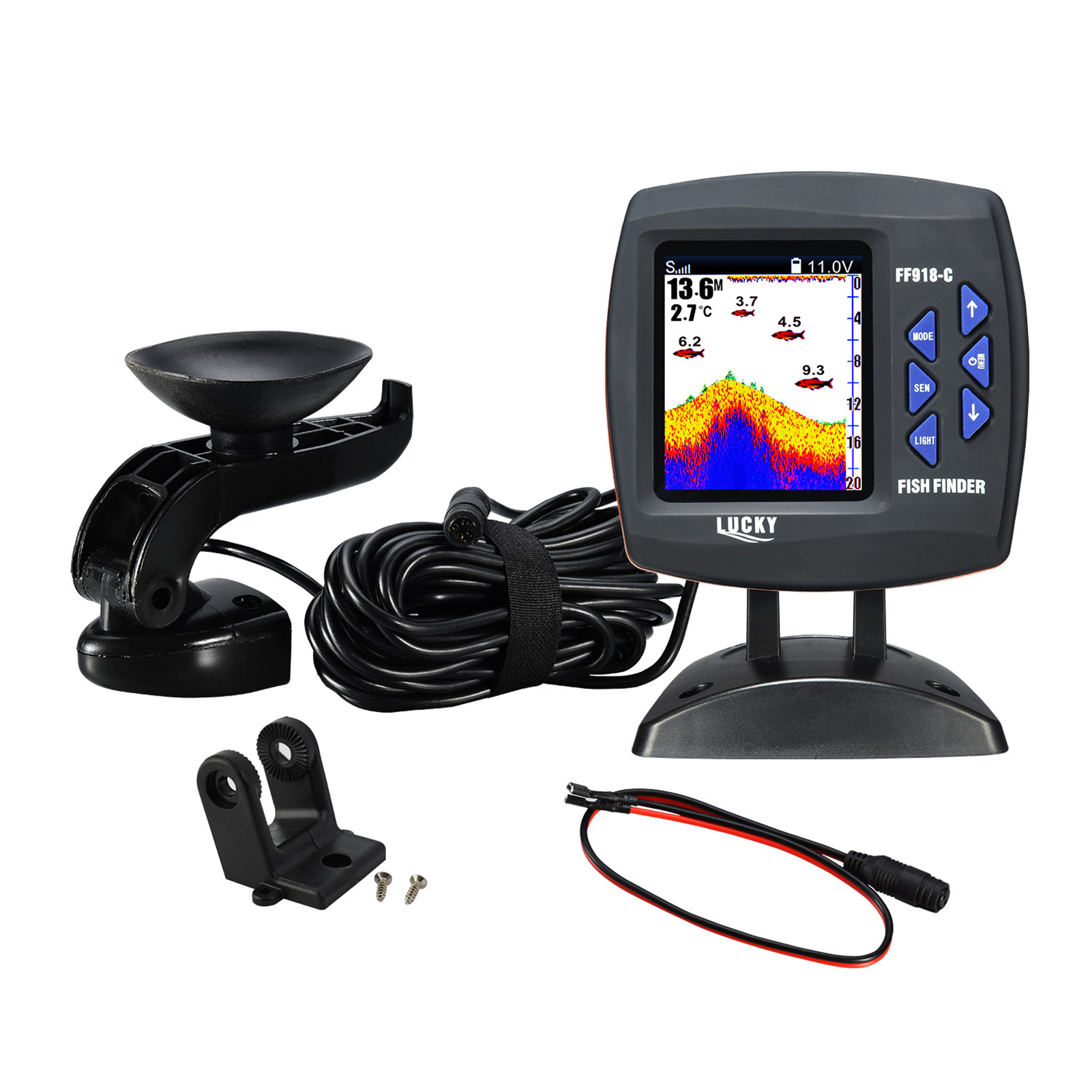 Fischfinder, kabelloser Sonars – Fishing Boat Depth Finder Bewertung und Preis