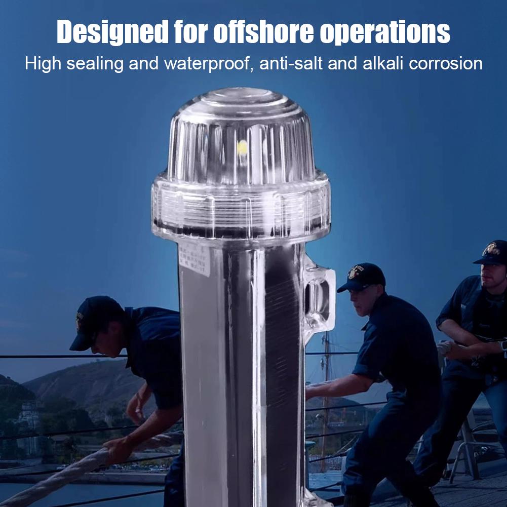Neue Solar Ozean Signal Licht  – Fishing Boat Navigation Light Bewertung und Preis