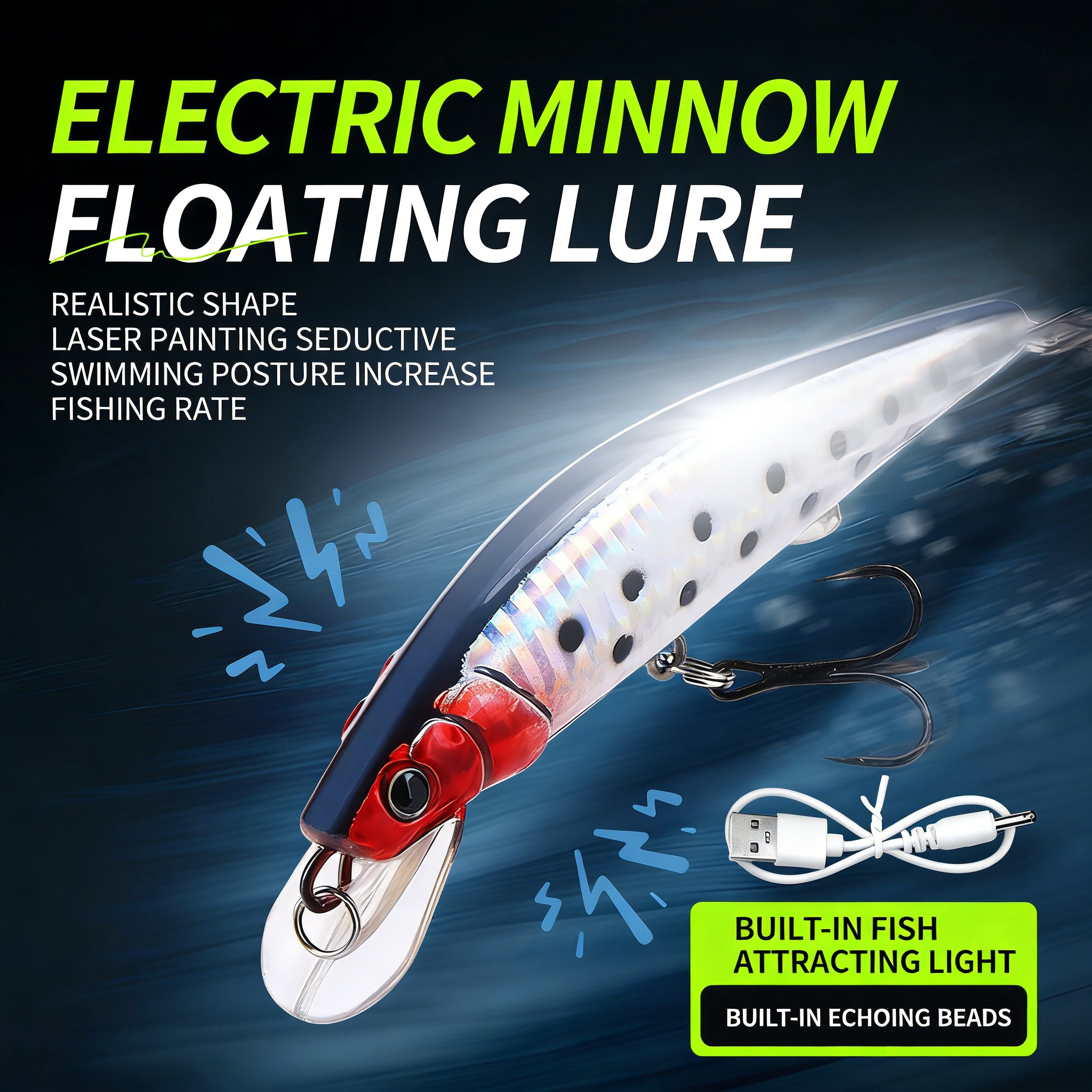 Simulierte Angelköder mit Elek – Fishing Boat Navigation Light Bewertung und Preis