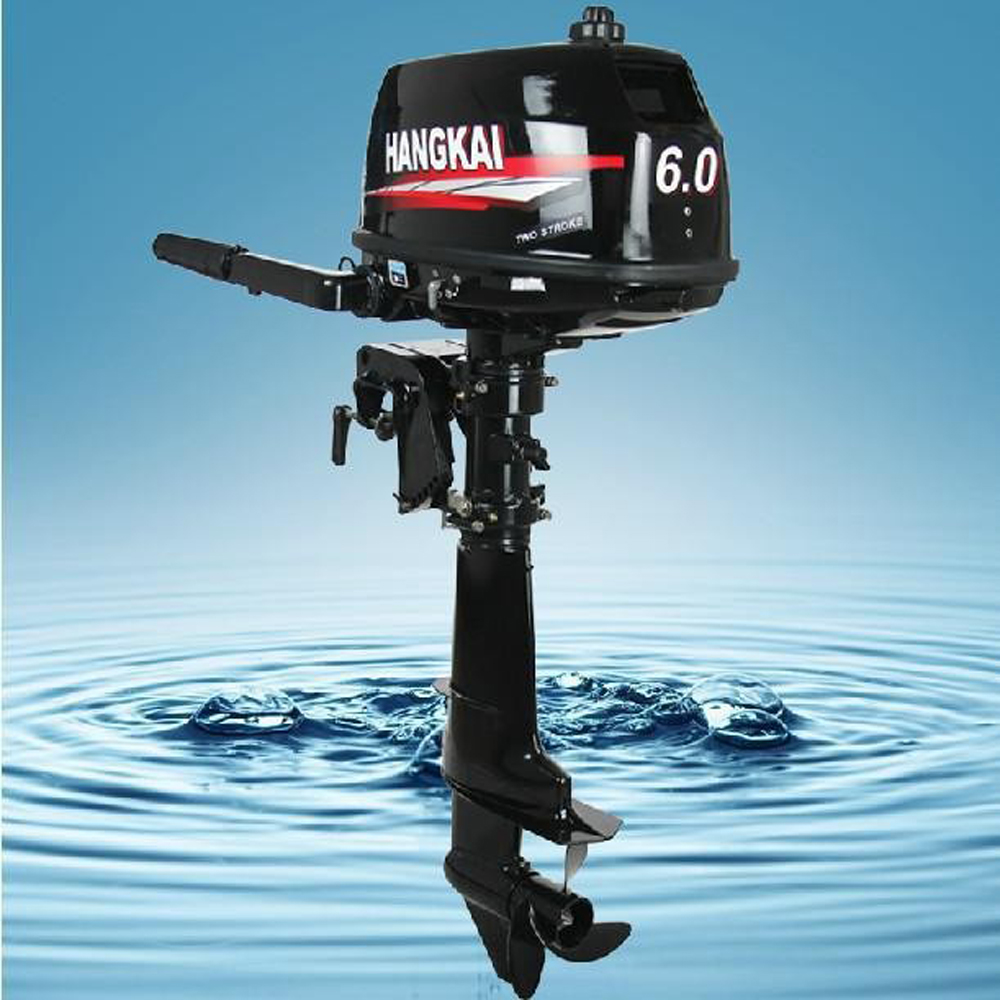 Hangkai 6PS 2-Takt-Außenbordmo – Fishing Boat Outboard Motor Bewertung und Preis