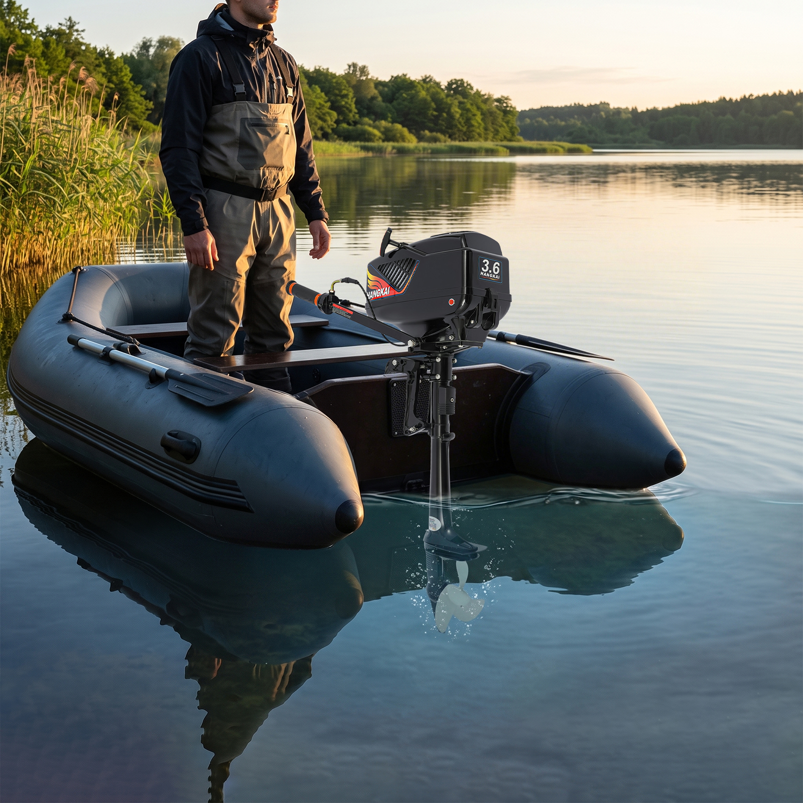 Außenbordmotor, Benzin-Außenbo – Fishing Boat Outboard Motor Bewertung und Preis