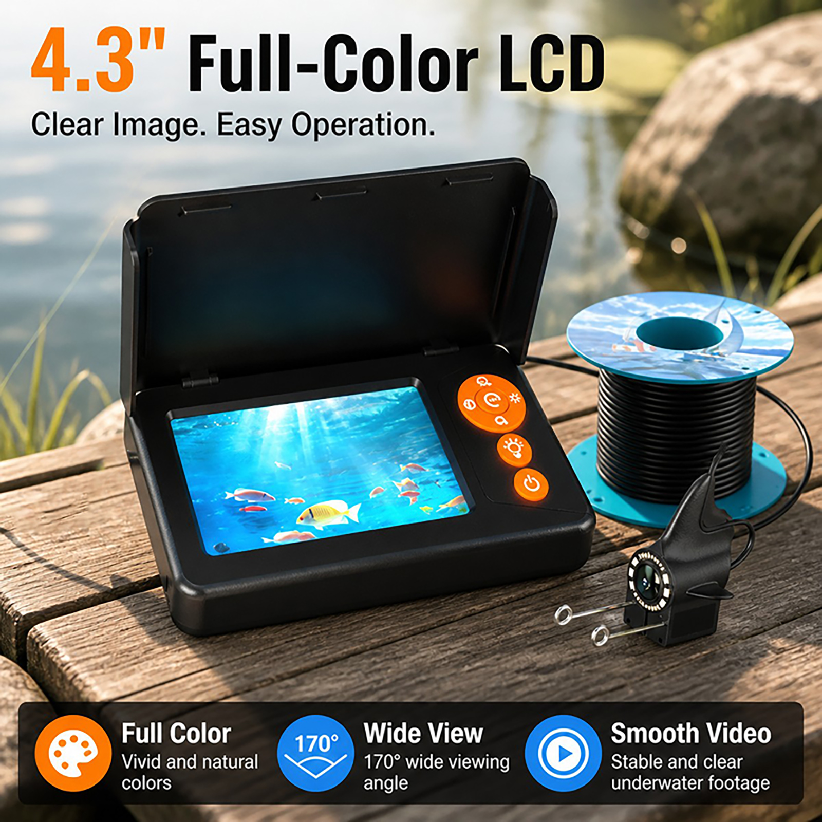 1080P HD Unterwasserkamera Fis – Fishing Boat Depth Finder Bewertung und Preis