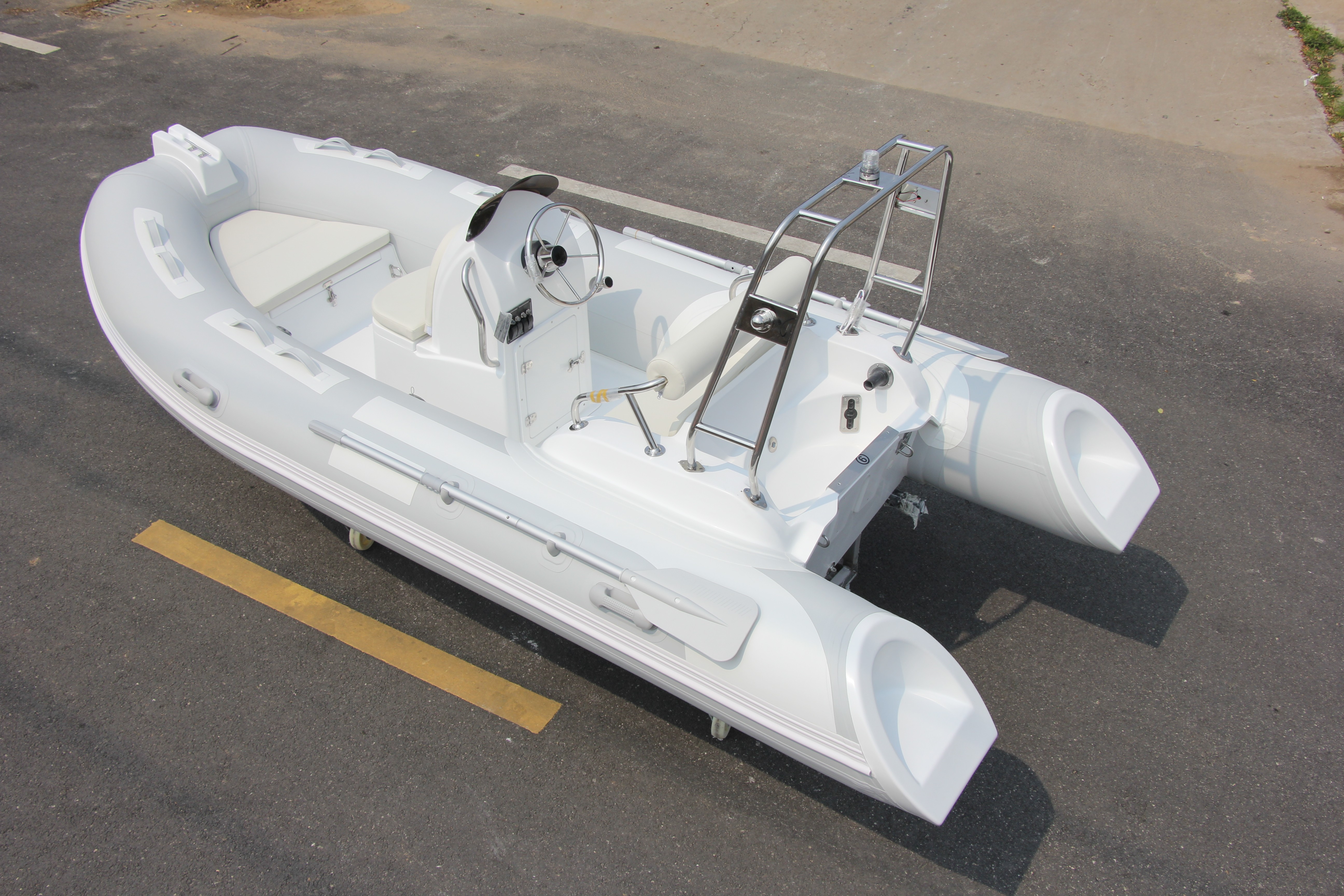 RIB Schlauchboot, luxuriöses F – Fishing Boat Fiberglass Bewertung und Preis
