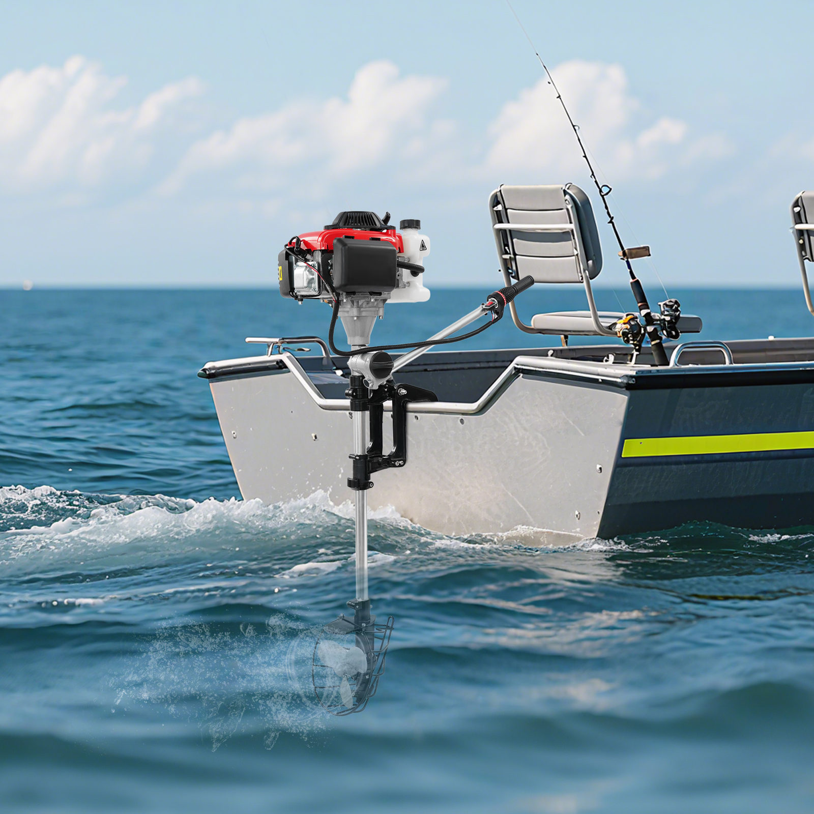 Außenbordmotor, Benzin-Außenbo – Fishing Boat Outboard Motor Bewertung und Preis